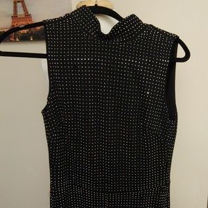 Bebe sparkle jumpsuit